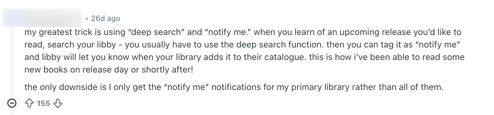 Libby Pros and Cons