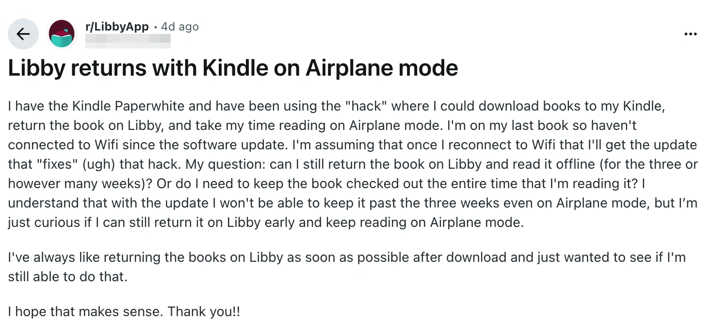 Libby Review: Reddit & Trustpilot