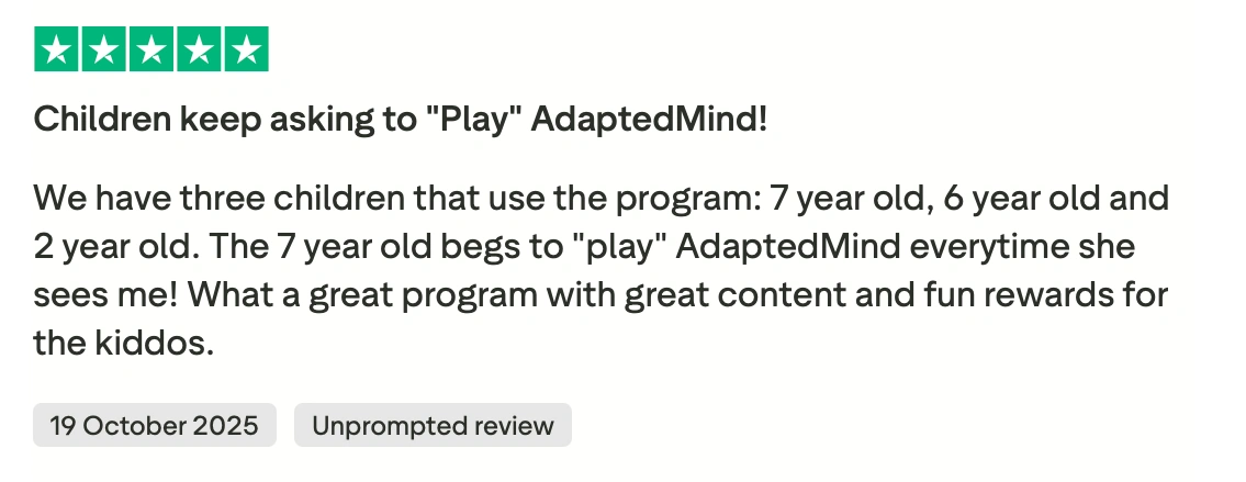 Adapted Mind Reviews: Learning Approach