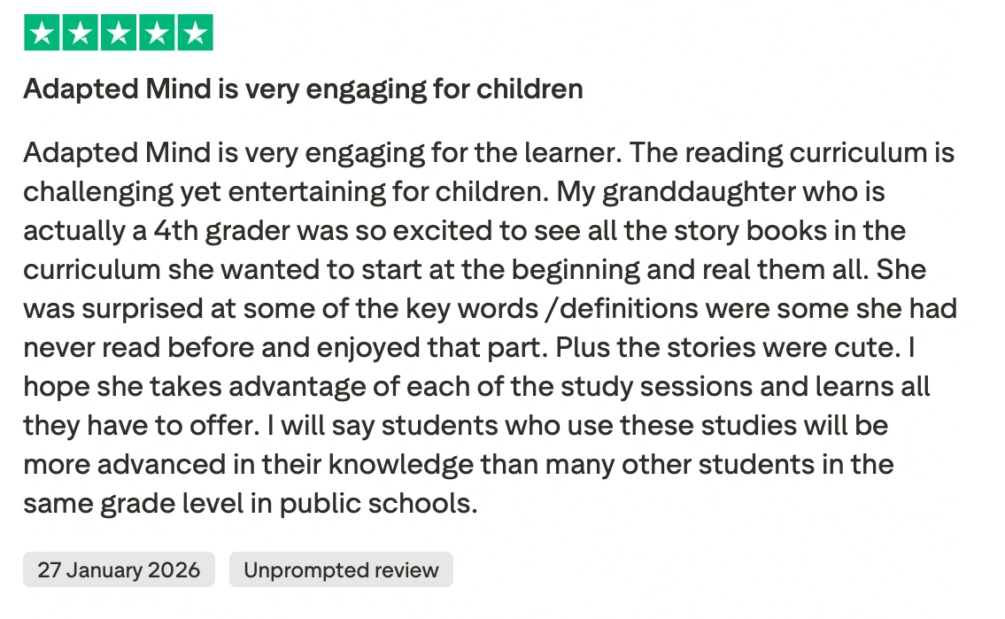 Adapted Mind Reviews: Learning Approach