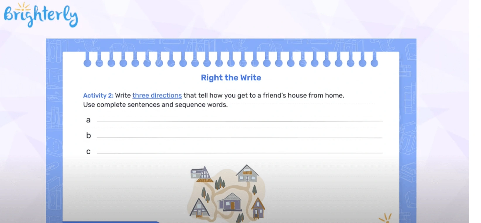 Introduce your main idea first