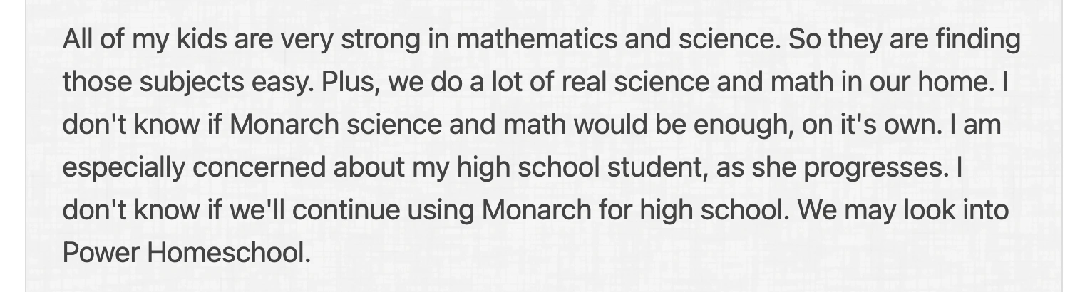 Impact on learning: What parents notice