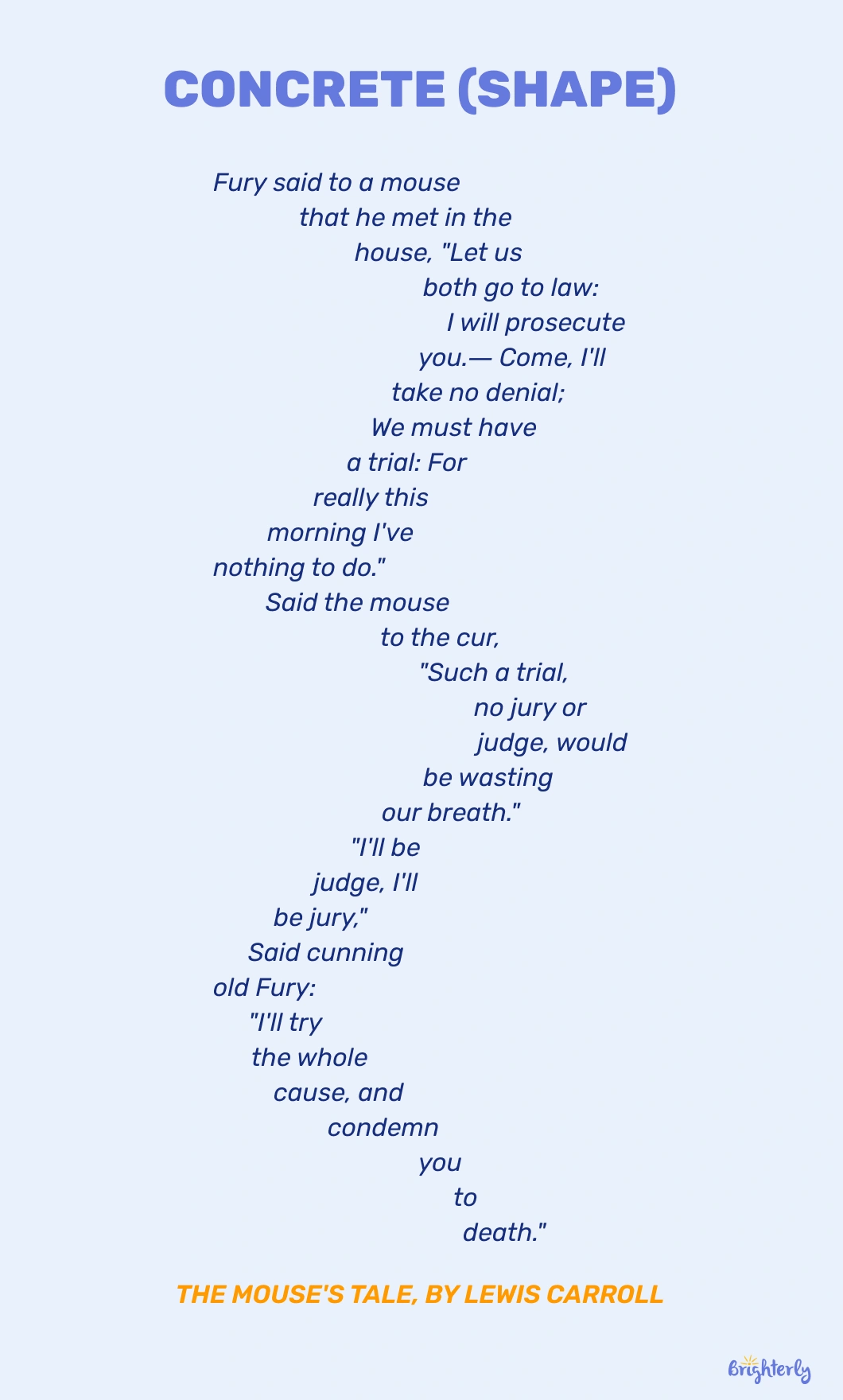 Concrete (aka shape or visual)