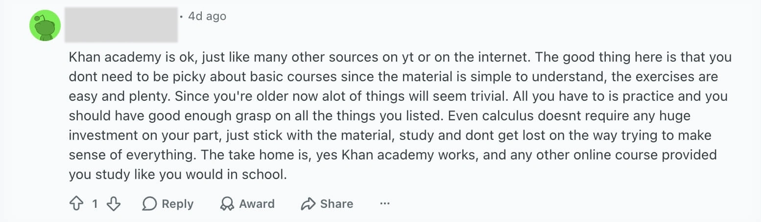 Khan Academy Reviews