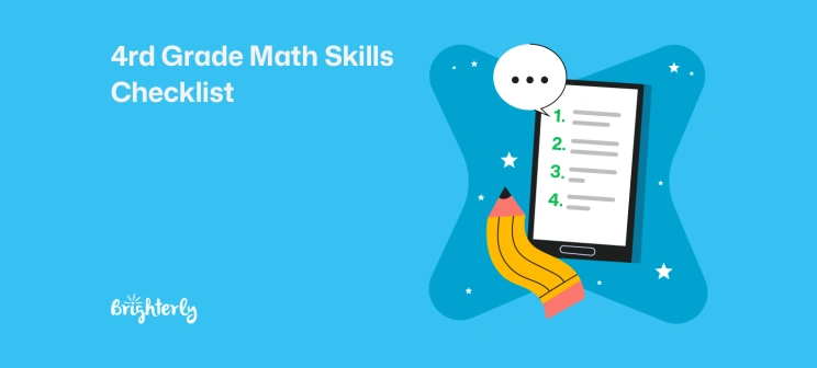 4th Grade Math Skills Checklist