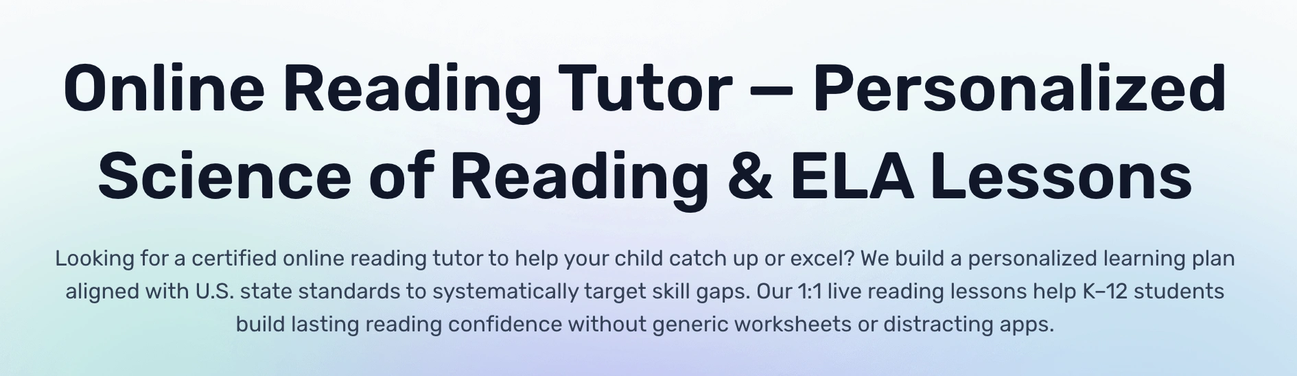 ESL vs. Reading & Comprehension: Which Does Your Child Need? 